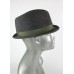 Rag & Bone Hackman Wool Fedora Hat Heather Gray 's Sz Medium $195  eb-63983893